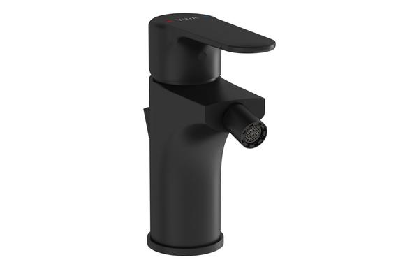 VitrA Root Round Bidet Mixer - Matt Black